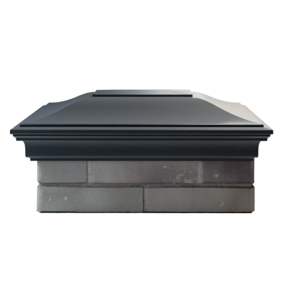 Колпак Zking Монблан Серый на столб 2х1.5 кирпича (515х385мм) в Екатеринбурге фото