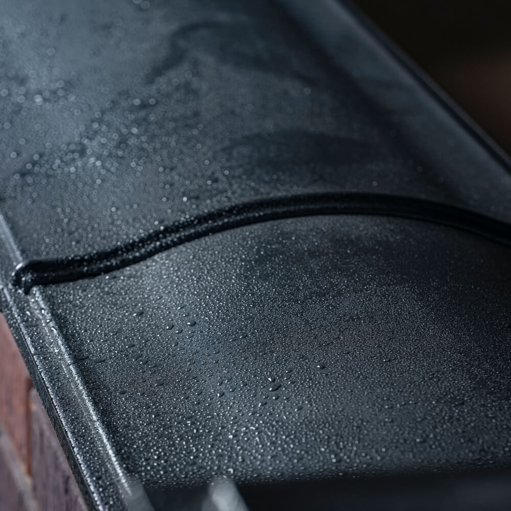 Парапет Zking Монблан Черный посадка на 0.5 кирпича (130мм) в Екатеринбурге фото