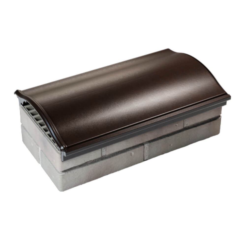 Парапет Zking Монблан Коричневый посадка на 1 кирпич (200/225/255мм) в Екатеринбурге фото