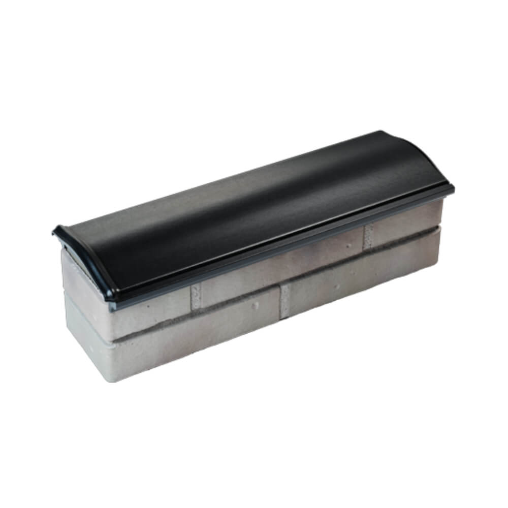 Парапет Zking Монблан Черный посадка на 0.5 кирпича (130мм) в Екатеринбурге фото