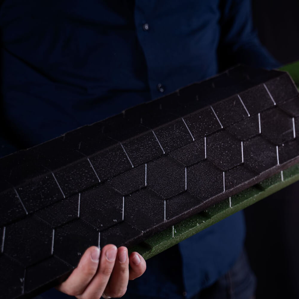 Парапет Zking Эверест Черный с посадкой на 1 кирпич (200/225/255мм) в Екатеринбурге фото