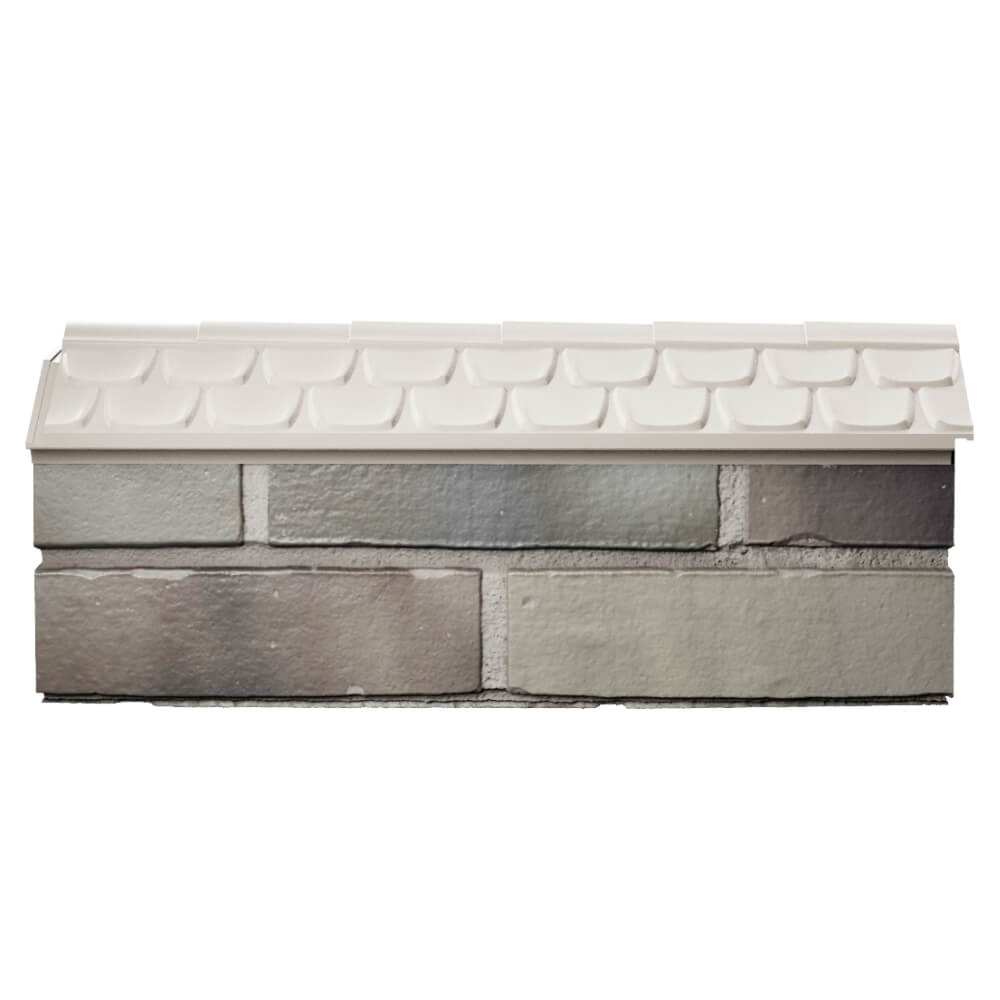 Парапет Zking Эльбрус Бежевый с посадкой на 0.5 кирпича (130мм) в Екатеринбурге фото