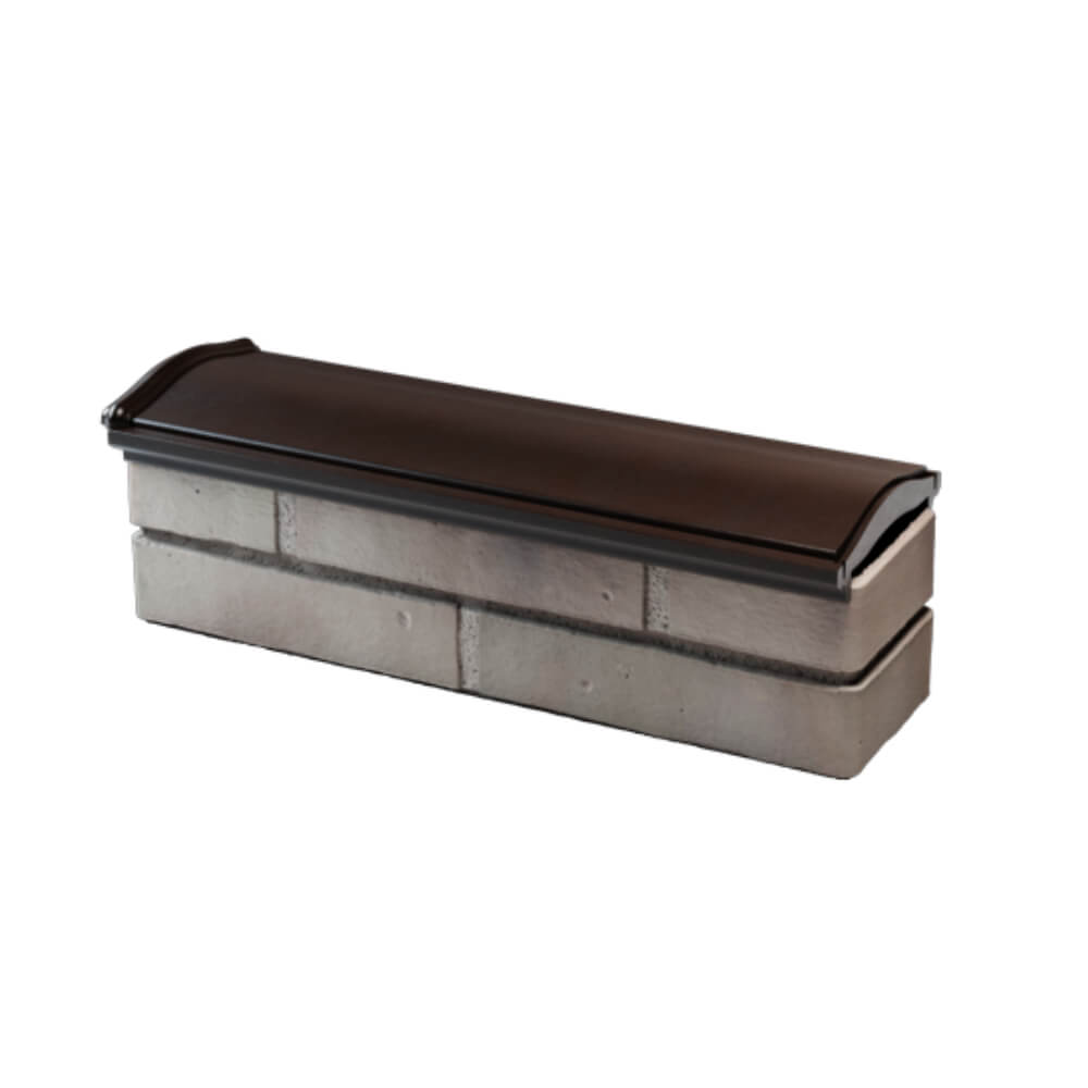 Парапет Zking Монблан Коричневый посадка на 0.5 кирпича (130мм) в Екатеринбурге фото