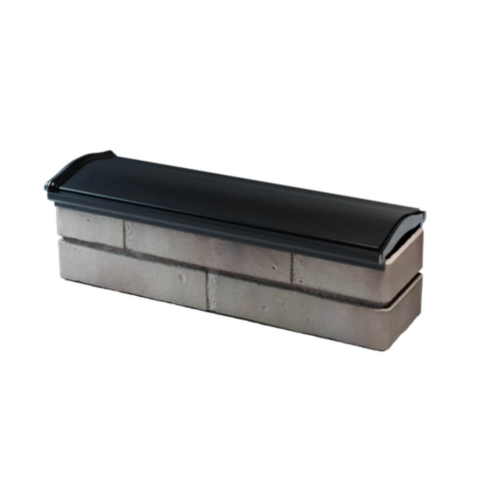 Парапет Zking Монблан Черный посадка на 0.5 кирпича (130мм) в Екатеринбурге фото