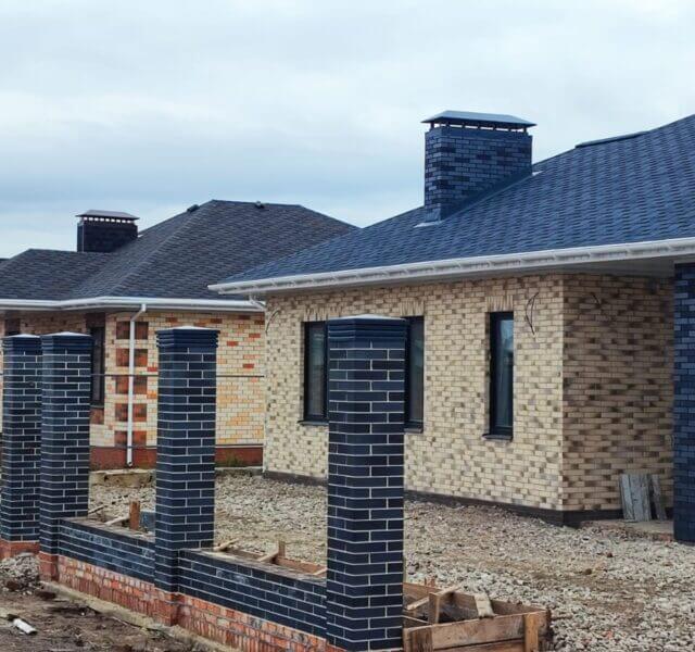 Колпак Zking Бона ХайТек Серый на столб 1.5х1.5 кирпича (385х385мм) в Екатеринбурге фото