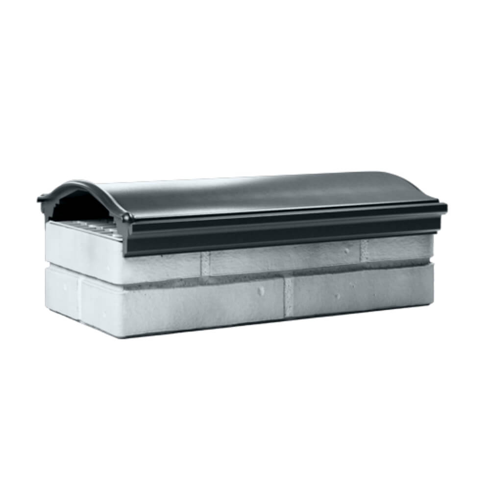 Парапет Zking Монблан Серый посадка на 1 кирпич (200/225/255мм) Екатеринбург фото